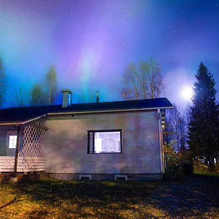 Arctic Aurora With A Lappish Grill Hut - Northern Lights And Private Sledding Hill In The Backyard, In The Hometown Of Santa Claus, *
