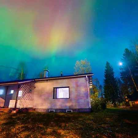 빌라 Arctic Aurora With A Lappish Grill Hut - Northern Lights And Private Sledding Hill In The Backyard, In The Hometown Of Santa Claus,