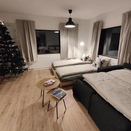 Arctic Aurora With A Lappish Grill Hut - Northern Lights And Private Sledding Hill In The Backyard, In The Hometown Of Santa Claus, Rovaniemi