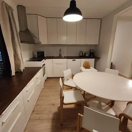 Arctic Aurora With A Lappish Grill Hut - Northern Lights And Private Sledding Hill In The Backyard, In The Hometown Of Santa Claus, Villa