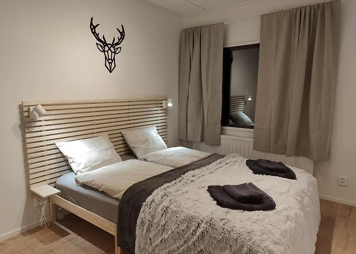 Arctic Aurora With A Lappish Grill Hut - Northern Lights And Private Sledding Hill In The Backyard, In The Hometown Of Santa Claus, Вилла *