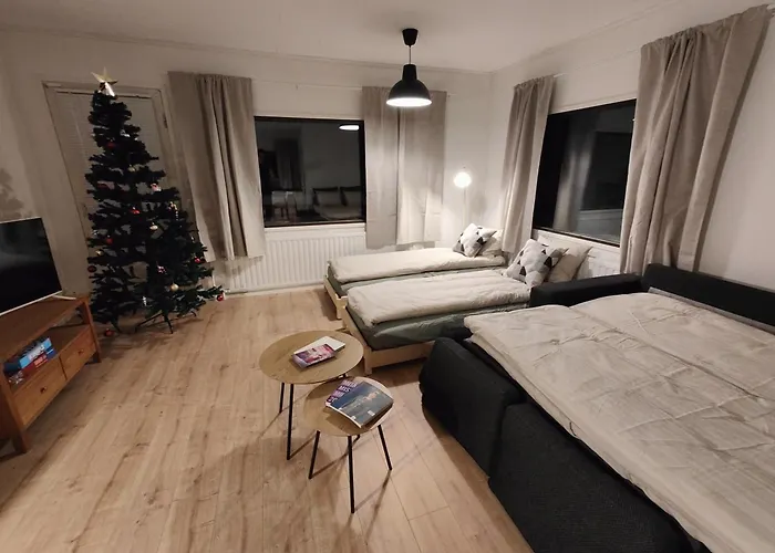 Arctic Aurora With A Lappish Grill Hut - Northern Lights And Private Sledding Hill In The Backyard, In The Hometown Of Santa Claus, Рованиеми