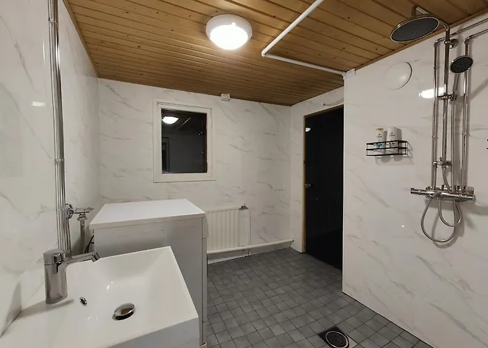 Arctic Aurora With A Lappish Grill Hut - Northern Lights And Private Sledding Hill In The Backyard, In The Hometown Of Santa Claus, *